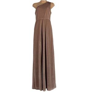 NWT Baltic Born Tatiana Velvet‎ One Shoulder Maxi Dress sz M Party HOCO Wedding